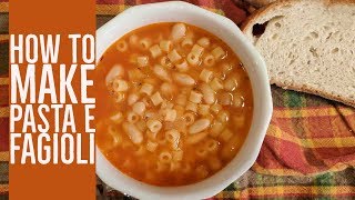 How to make Pasta Fagioli  Cara Di Falco  Caras Cucina [upl. by Etem]