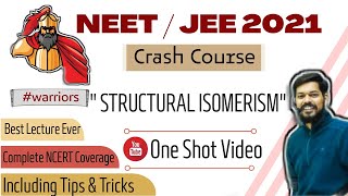 crash course neet।jeemain।2021। Structural Isomerism । tricks [upl. by Ma]