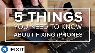 5 Things You Need To Know About Repairing iPhones [upl. by Dustie733]