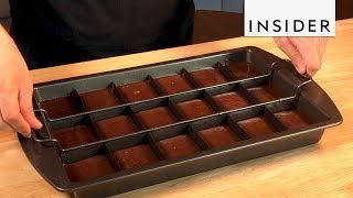 Precut Brownie Pan [upl. by Nalyak]