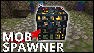 Where To Find MOB SPAWNER In Minecraft [upl. by Ahsetra]