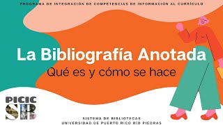 Bibliografia anotada [upl. by Lazare]