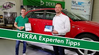 DEKRA Experten Tipps DEKRA Zustandsbericht und DEKRA Siegel Gebrauchtwagen [upl. by Suedama927]