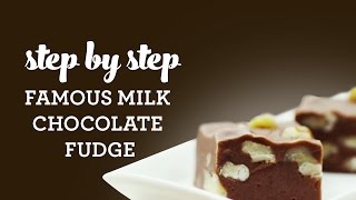 How to Make Famous Milk Chocolate Fudge [upl. by Ynatsyd]