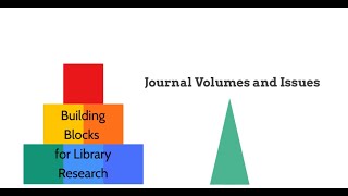 Journal Volumes and Issues [upl. by Nohsav58]