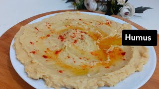 En lezzetli Humus tarif  Meze tarifleri Mutfaga dair [upl. by Ahseuqram638]