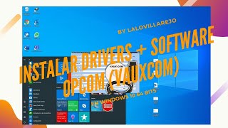 INSTALL OPCOM EN WINDOWS 7 8 10 y 11 64BITS [upl. by Ajdan]