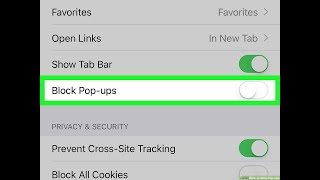 How To Disable Pop Up Blocker on iPhoneiPad SafariChrome [upl. by Papageno]