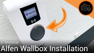 Wallbox für unser Elektroauto  Installation der Alfen SinglePro [upl. by Roice]