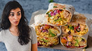 How to make incredible vegan breakfast burritos at home [upl. by Nuhsed140]