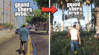 How To Install GTA 5 Graphics In GTA San Andreas😍Convert GTA SA Into GTA 5  For Low End PC [upl. by Dilisio]