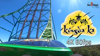 Official Kingda Ka POV 2021  4k 60fps  Six Flags Great Adventure [upl. by Jemine400]