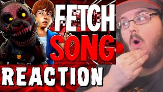 FNAF  FETCH SONG LYRIC VIDEO  Dawko amp DHeusta FNAF REACTION [upl. by Yann]