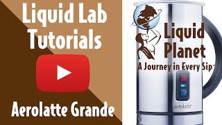 Liquid Lab  Aerolatte Grande Milk Frother [upl. by Marbut930]