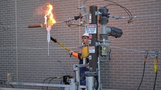 SCI Live Line Electric Safety Demo [upl. by Eirolav]