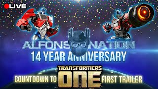 ALFONSO NATION 14TH ANNIVERSARY STREAM  TRANSFORMERS ONE Trailer HYPE FT Execs [upl. by Odab]