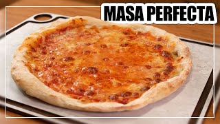 🍕MASA de PIZZA CASERA levado LENTO  24 HORAS [upl. by Sklar115]