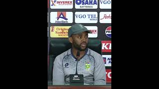 South Africa captain Temba Bavuma Press Conference [upl. by Osyth709]