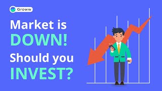 Market Today Why Market is Down  Should you Invest in Stocks When Market is Down  Stock Market [upl. by Ahsitil956]