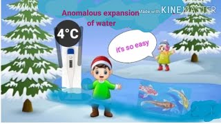 Anomalous expansion of water [upl. by Alanson]