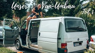 Isolierung Boden Seitenverkleidungen amp Dachfenster  VW T4 CamperSelbstausbau Teil 2 [upl. by Vano51]