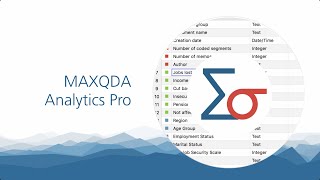 Introducing MAXQDA Analytics Pro Windows amp Mac [upl. by Oskar]