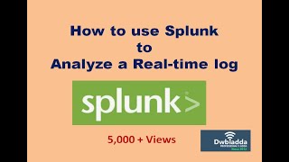 How to use splunk to analyze a realtime log  Splunk tutorial [upl. by Earehs609]