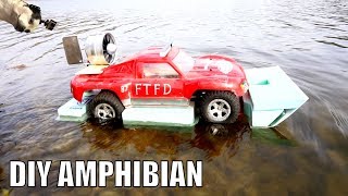 RC Amphibious Car Airboat [upl. by Short582]