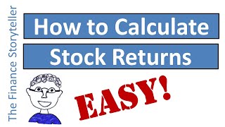 How to calculate stock returns [upl. by Kolva37]