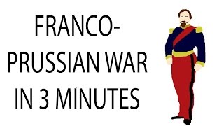 FrancoPrussian War  3 Minute History [upl. by Nilyahs]