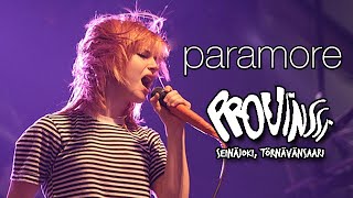 Paramore  Provinssirock Festival Finland 2008 Full TV Broadcast [upl. by Odnomar]