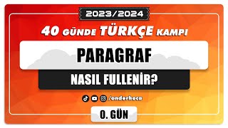 PARAGRAF NASIL FULLENİR  Önder Hoca [upl. by Leohcin]