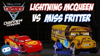 Cars 3 Driven to Win Lightning McQueen VS Miss Fritter Gameplay Part 22 [upl. by Egoreg420]