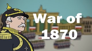 FrancoPrussian War  Animated History REMASTER IN DESCRIPTION [upl. by Ahsie77]