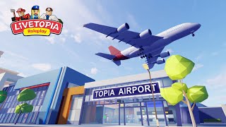 ✈️Roblox Livetopia Update 16 NEW AIRPORT RELEASE Update16 ✈️Livetopia [upl. by Lauhsoj]