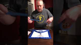 How to Clean amp Restore Masonic Aprons  Part 4 [upl. by Asirem]