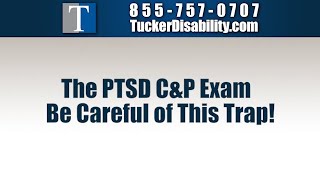 The PTSD CampP Exam Be careful of this Trap [upl. by Nosnevets470]