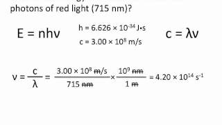 Quantized Energy and Photons  Chemistry Tutorial [upl. by Hennie]