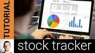 Create Your Own Stock Tracker Beginner Google Sheets Tutorial [upl. by Karlik]