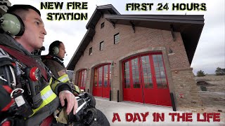 First 24 Hours in a New Fire Station  A Day in the Life [upl. by Denie]