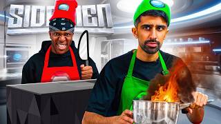 SIDEMEN AMONG US COOKING CHALLENGE [upl. by Megargee]