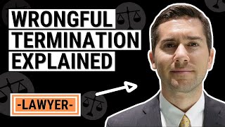 Wrongful Termination Law Explained [upl. by Nytsyrk]