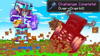 I Completed EVERY NEW ADVANCEMENT in Minecraft 121 [upl. by Anaugal]