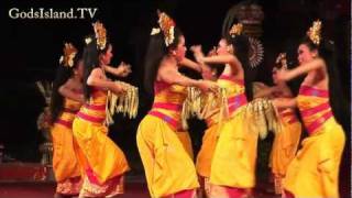 Traditional Balinese Dance HD [upl. by Haeli]