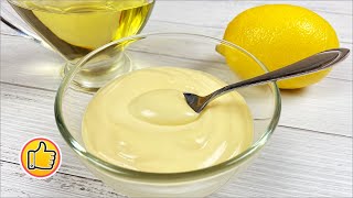 Домашний Майонез за Пару Минут  Homemade Mayonnaise Recipe [upl. by Mellisent827]