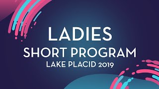 Alysa Liu USA Ladies Short Program  Lake Placid 2019 [upl. by Amoihc]