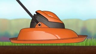 Flymo  How does a Flymo Hover Mower Work [upl. by Oiril]