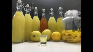 Homemade Limoncello Recipe [upl. by Hull423]