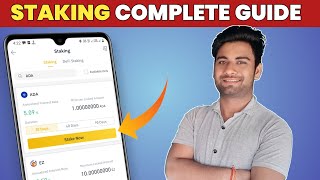 Staking cryptocurrency explained  How to stake crypto  Vishal Techzone [upl. by Llenyar]