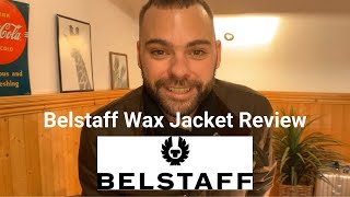 BELSTAFF WAX JACKET TRY ONREVIEW SIZING  TourmasterTrailermaster  Barbour Waxed Jackets [upl. by Germann246]